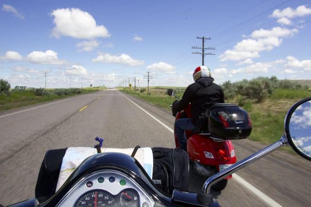 Vespa in viaggio