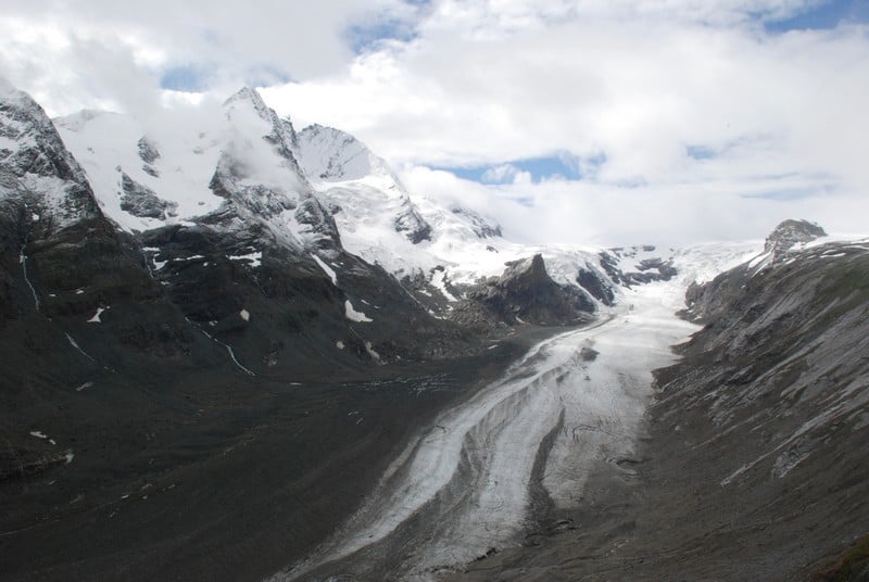Il ghiacciaio delle alpi Orientali