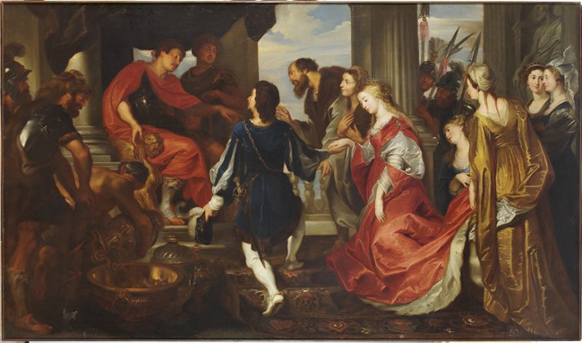 RUBENS La Continenza di Scipione