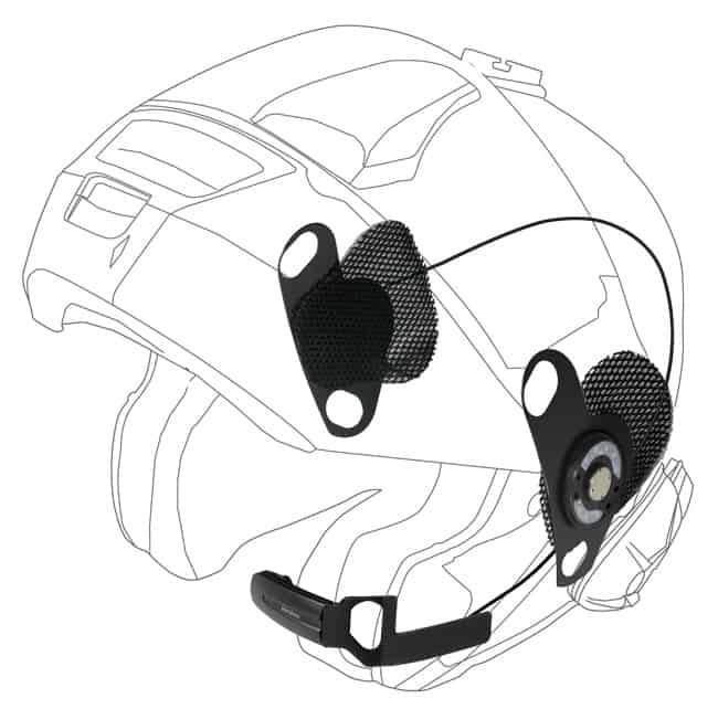 Il sistema Auricolari Pro Sound per Shoei