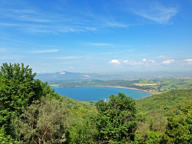 Uno splendido scorcio del Golfo di Baratti