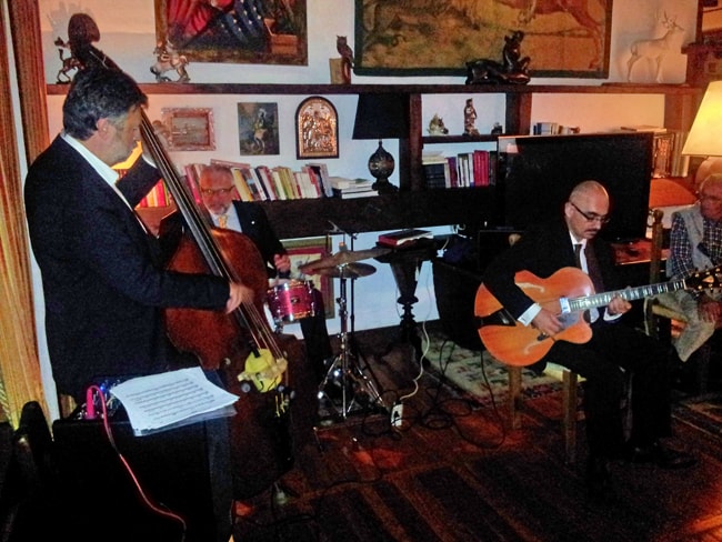 Jazz ed atmosfera nel Salone San George dello Chalet il Capricorno