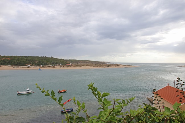 Una delle tante insenatura lungo la costa dell'Alentejo