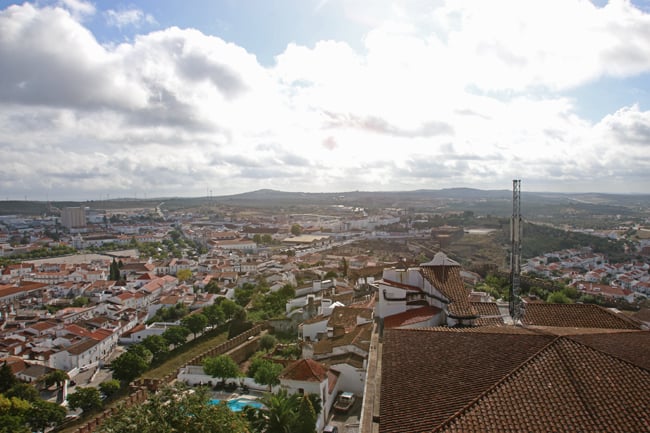 Vista su Estremoz