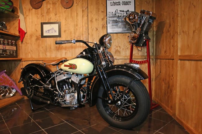 Una special in perfetto stile bobber