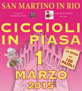 Marzo 2015 - Ciccioli in Piasa – XIII Sfida dei 120 Paioli 