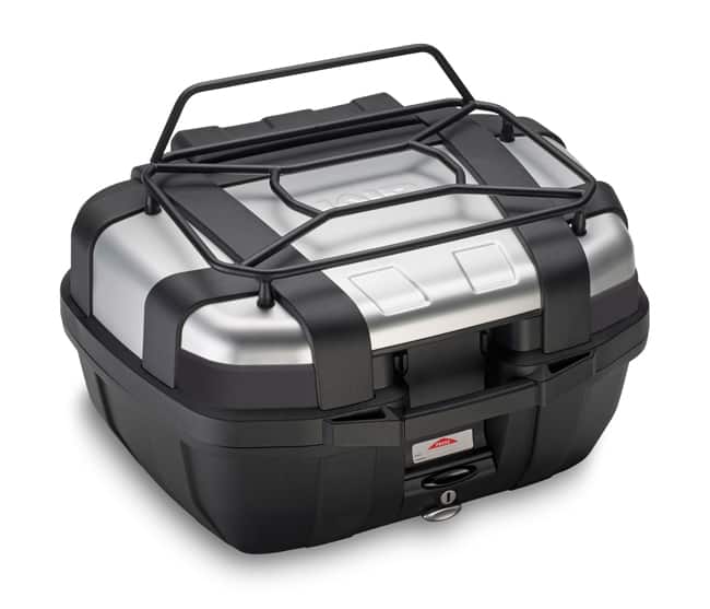 Portapacchi per top case Givi su Trekker