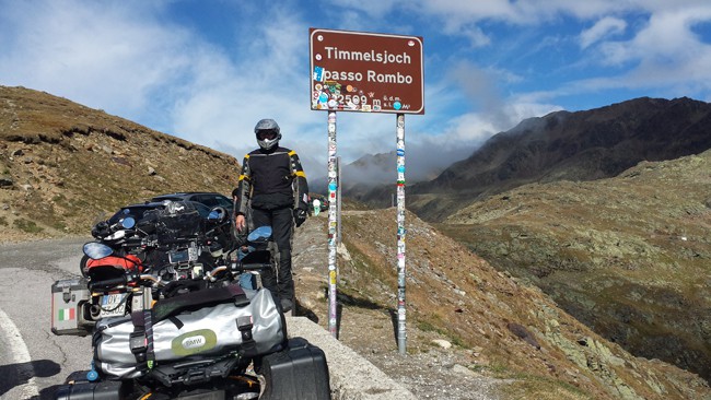 Strade alpine da fare in moto. Il Passo Rombo