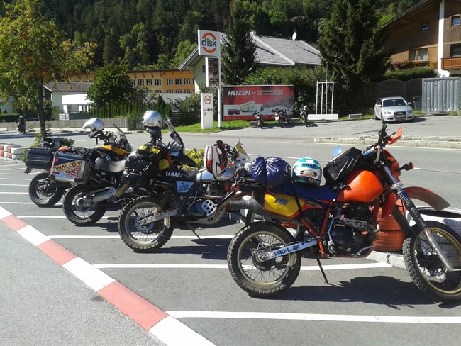 7 Parcheggio del Bikers Grill-Imbiss Sonne