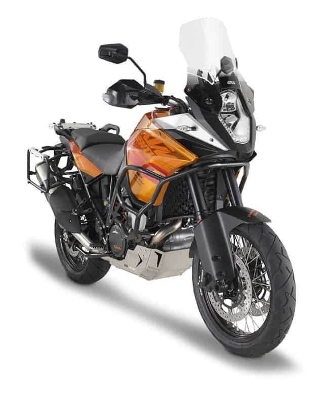 L'allestimento completo Givi per la KTM 1050 Adventure