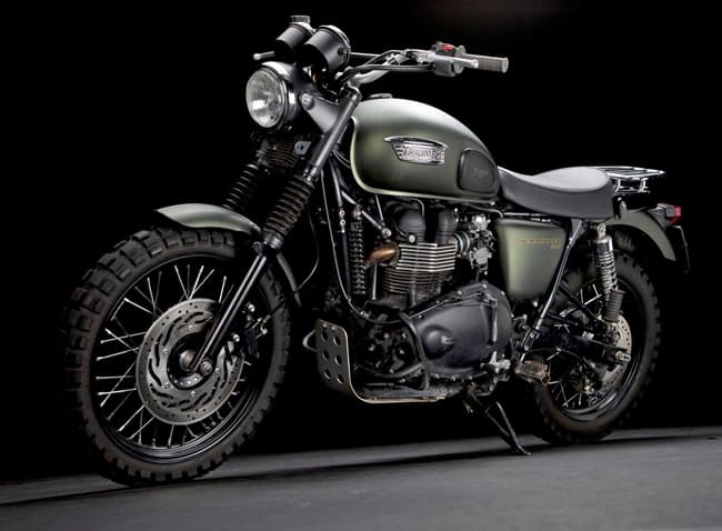 Una Triumph giurassica, la Scrambler di Jurassic World