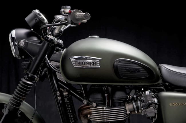 Una Triumph giurassica, la Scrambler di Jurassic World