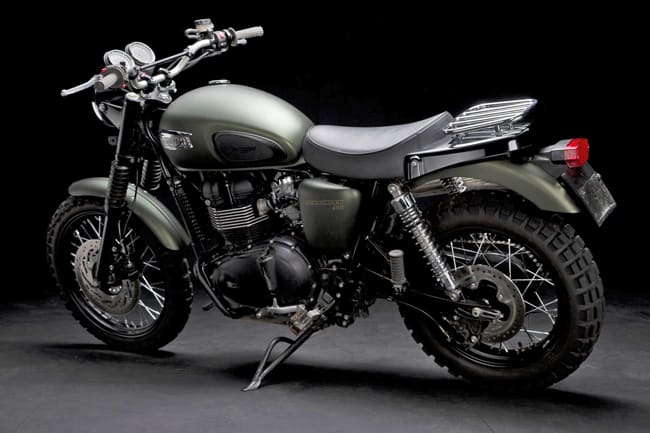 Una Triumph giurassica, la Scrambler di Jurassic World