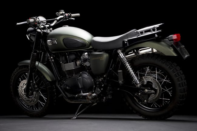 Una Triumph giurassica, la Scrambler di Jurassic World