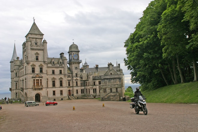 Scozia in moto, Dunrobin Castle