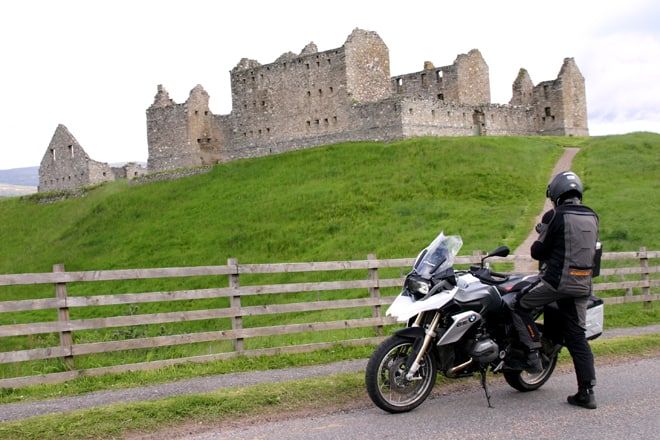 Scozia in moto, Ruthven castle