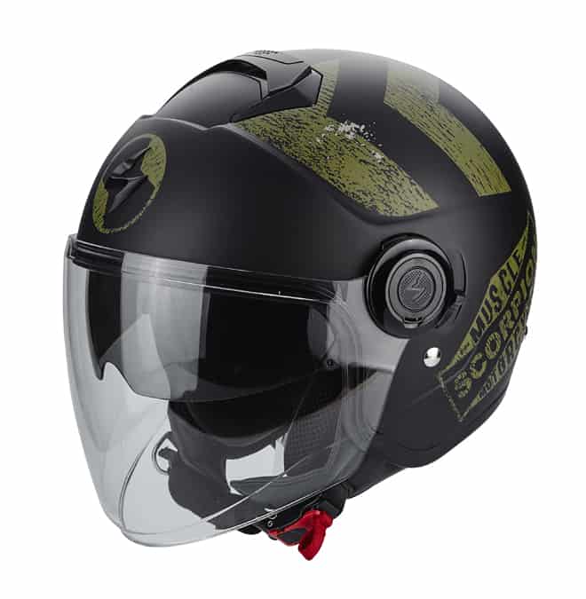 Scorpion EXO-City colorazione heritage-black-green