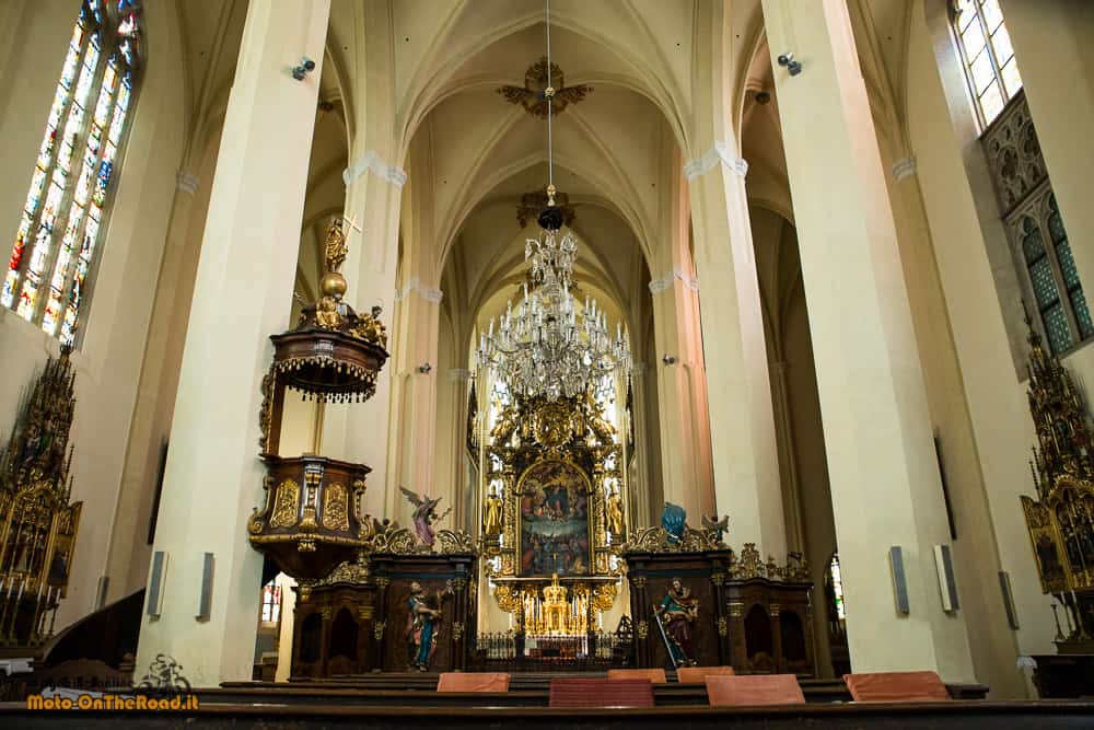 Altare della Chiesa del Monastero dei cistercensi - Vyšší Brod 