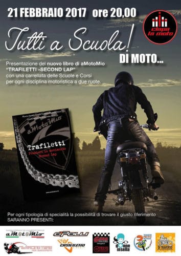 Alla presentazione di Trafiletti Second Lap ci saranno diversi motivi di interesse per i motociclisti