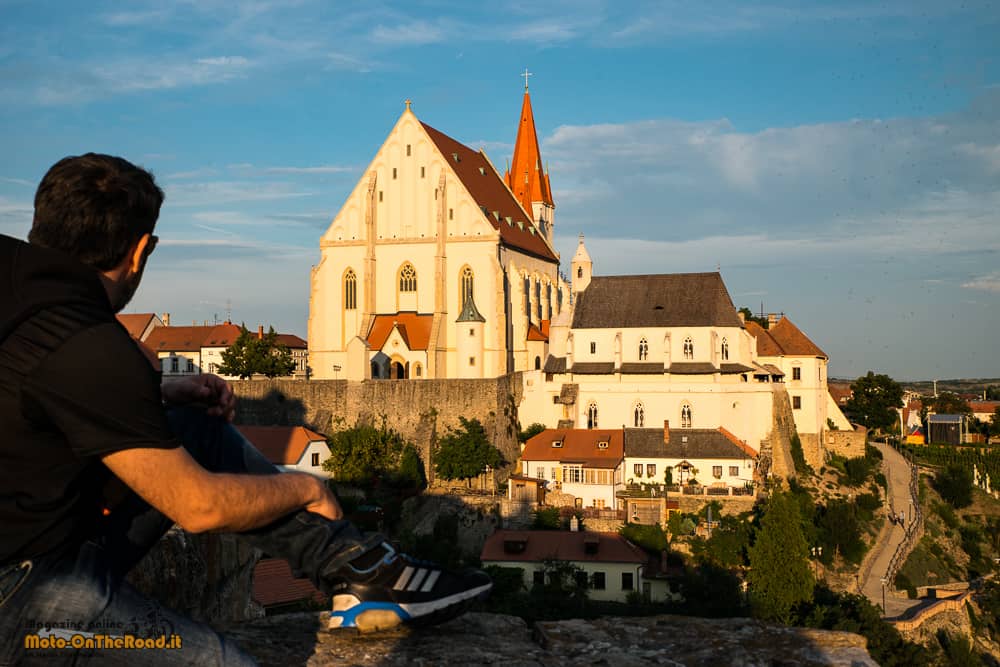 Znojmo al tramonto - Moravia Meridionale