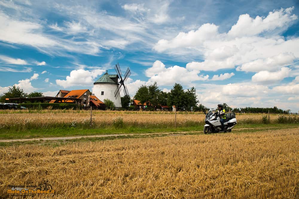 Mulino a vento in Moravia Meridionale