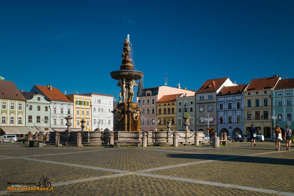 České Budějovice piazza Přemysl Otakar II - Repubblica Ceca