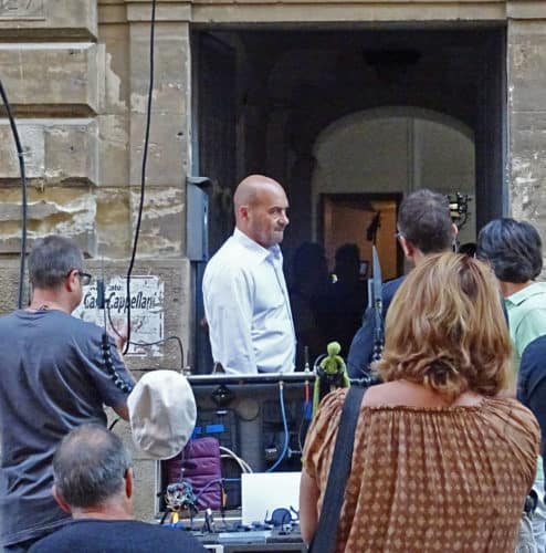 Il nostro fortuito incontro con Luca Zingaretti, bravissimo interprete nel ruolo del Commissario Montalbano