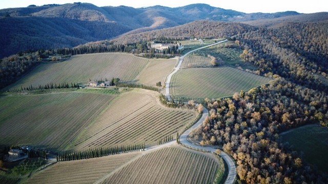 5000 pieghe, le bellissime strade del Chianti . foto Fulvio Ascensi p.g.c. M.C. Motolampeggio