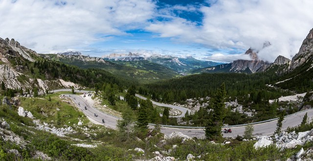 un tipico paesaggio della 20.000 Pieghe