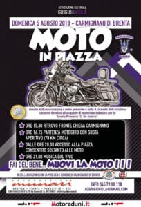 Moto in piazza
