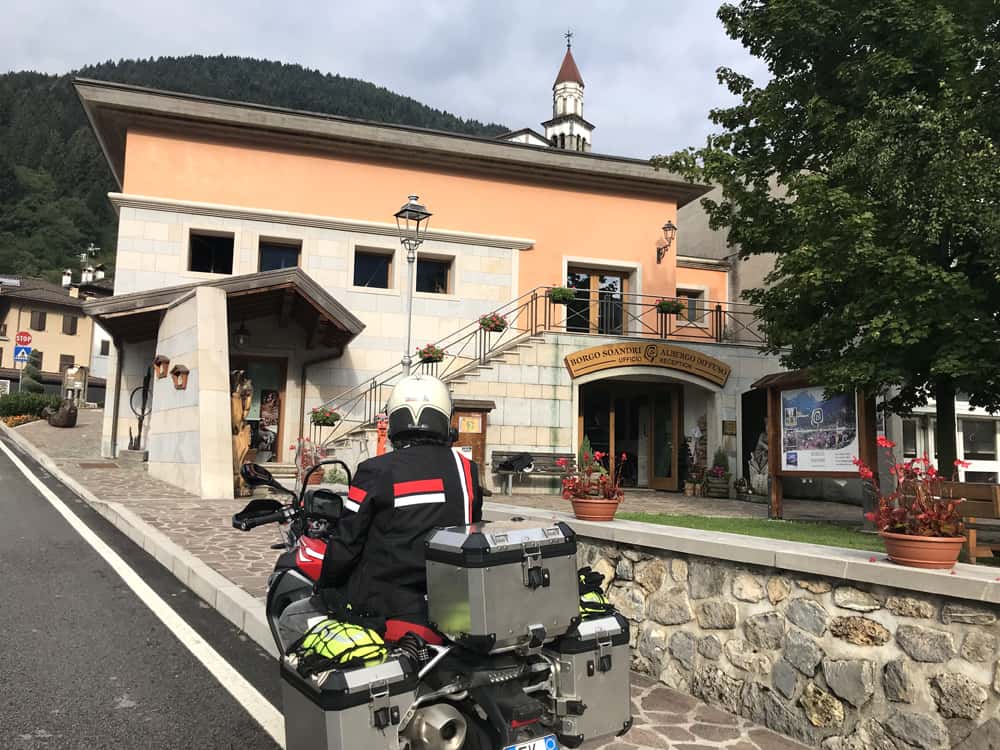 La reception dell' Albergo Diffuso di Sutrio