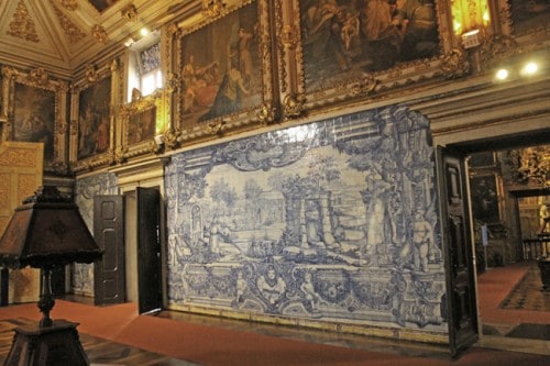 Una delle sale del Museo dell'Azuleio