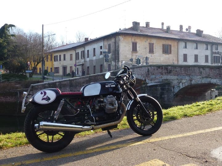 Cafè Racer a Milano con B.I.G. (Built In Garage)