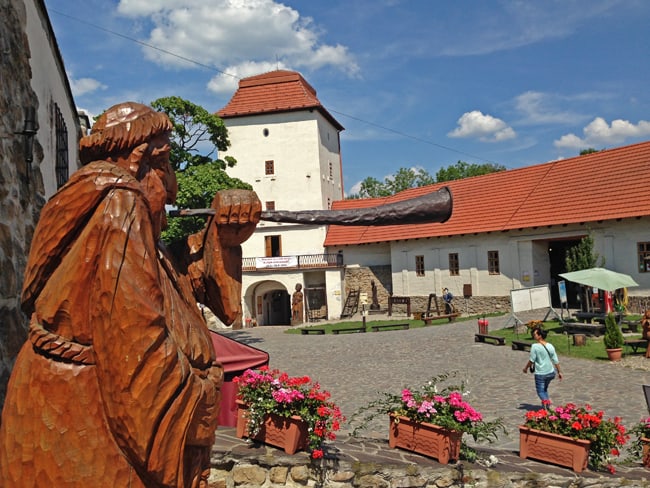 Il castello di Ostrava ha subito diverse modifiche durante i secoli