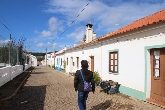 Le tipiche case di Santa Clara-a-Velha