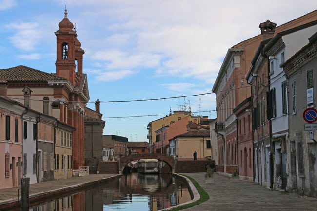 Comacchio: il "Quartiere degli Sbirri" con le vecchie carceri.