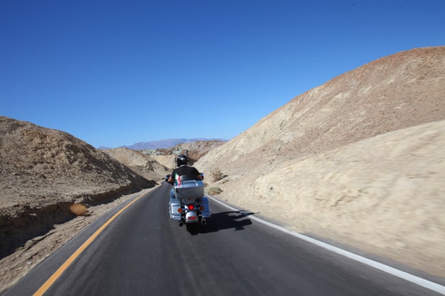 Artistic Drive, all'interno del Parco della Death Valley