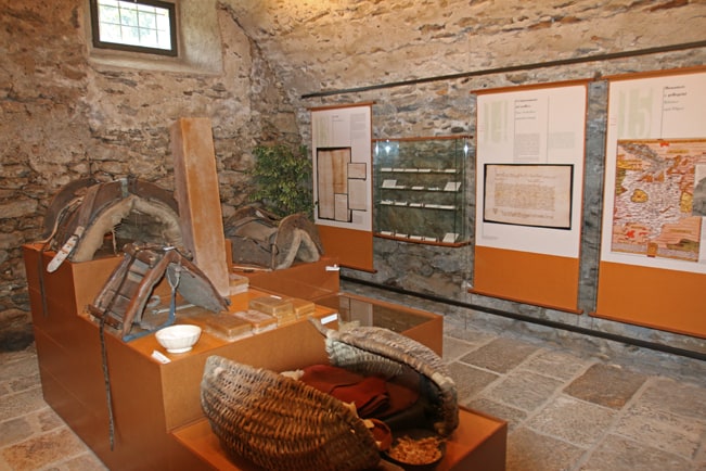 Il piccolo museo all'interno del Dazio Grande