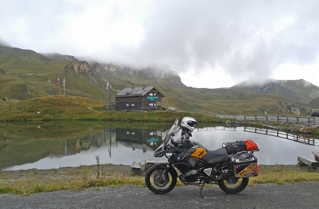 Fusch/Dobbiaco, 3° tappa delle strade alpine per moto. Museo della strada del Grossglockner
