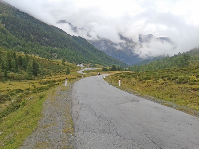 Fusch/Dobbiaco, 3° tappa delle strade alpine per moto Dalla valle Defereggental verso passo Stalle