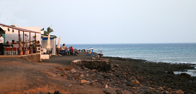 Playa Quemada un tranquillo borgo di pescatori con un paio di ottimi ristorantini