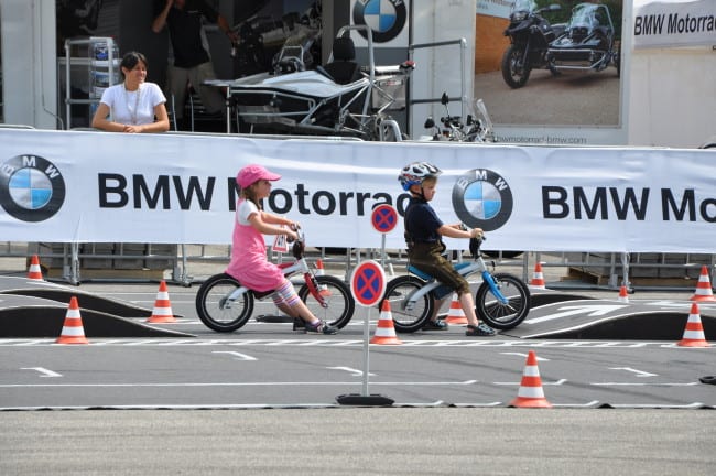 BMW Motorrad Days - percorso per i più piccoli