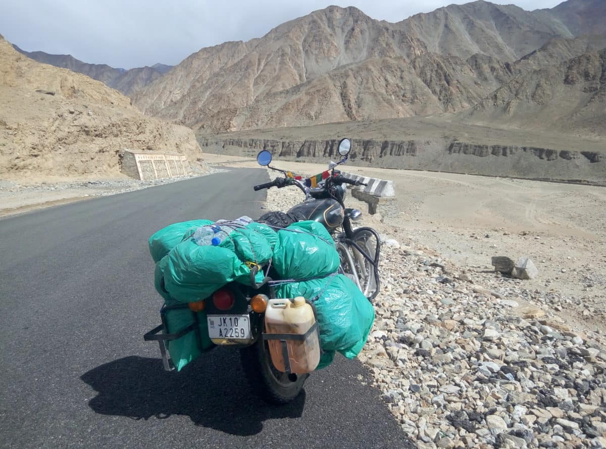 Ladakh in moto