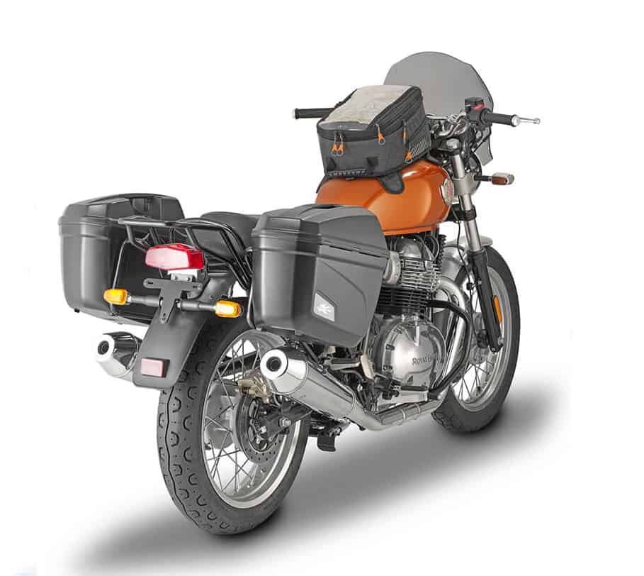 accessori Royal Enfield Interceptor 650, proposti da Kappa