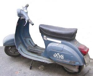 Cavalletto centrale: Vespa